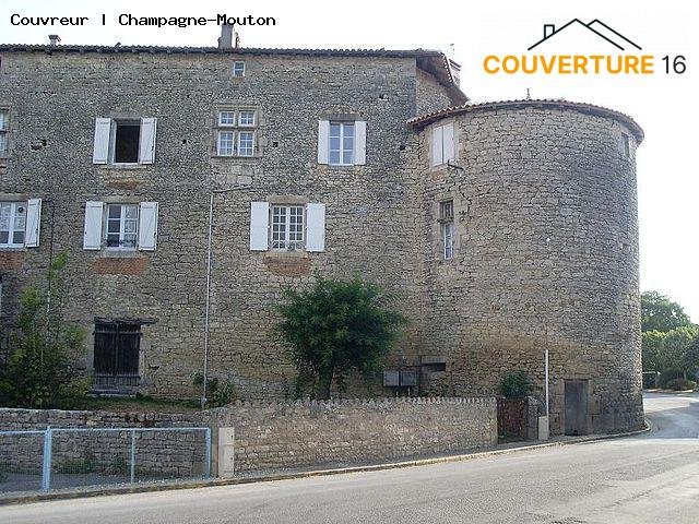 Couvreur  Champagne-Mouton 16350